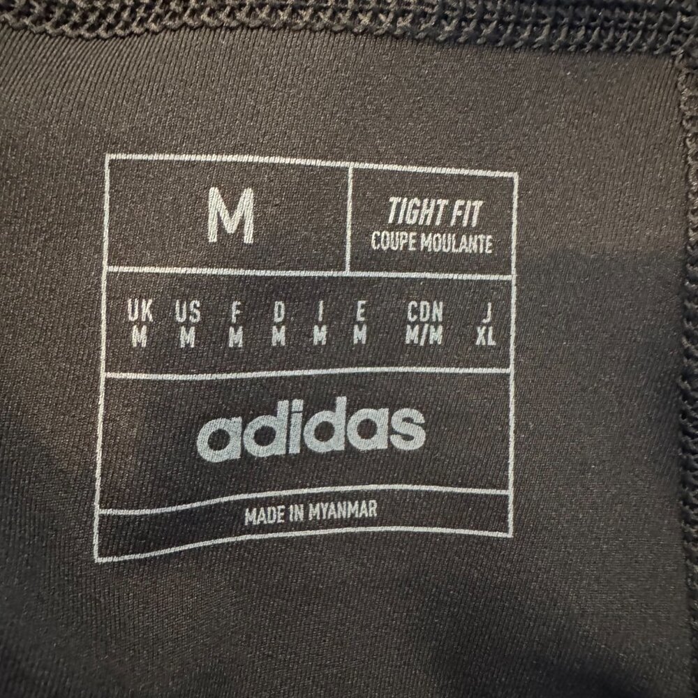 Adidas men's Techfit compression tights for training Black size Medium - Picture 8 of 8